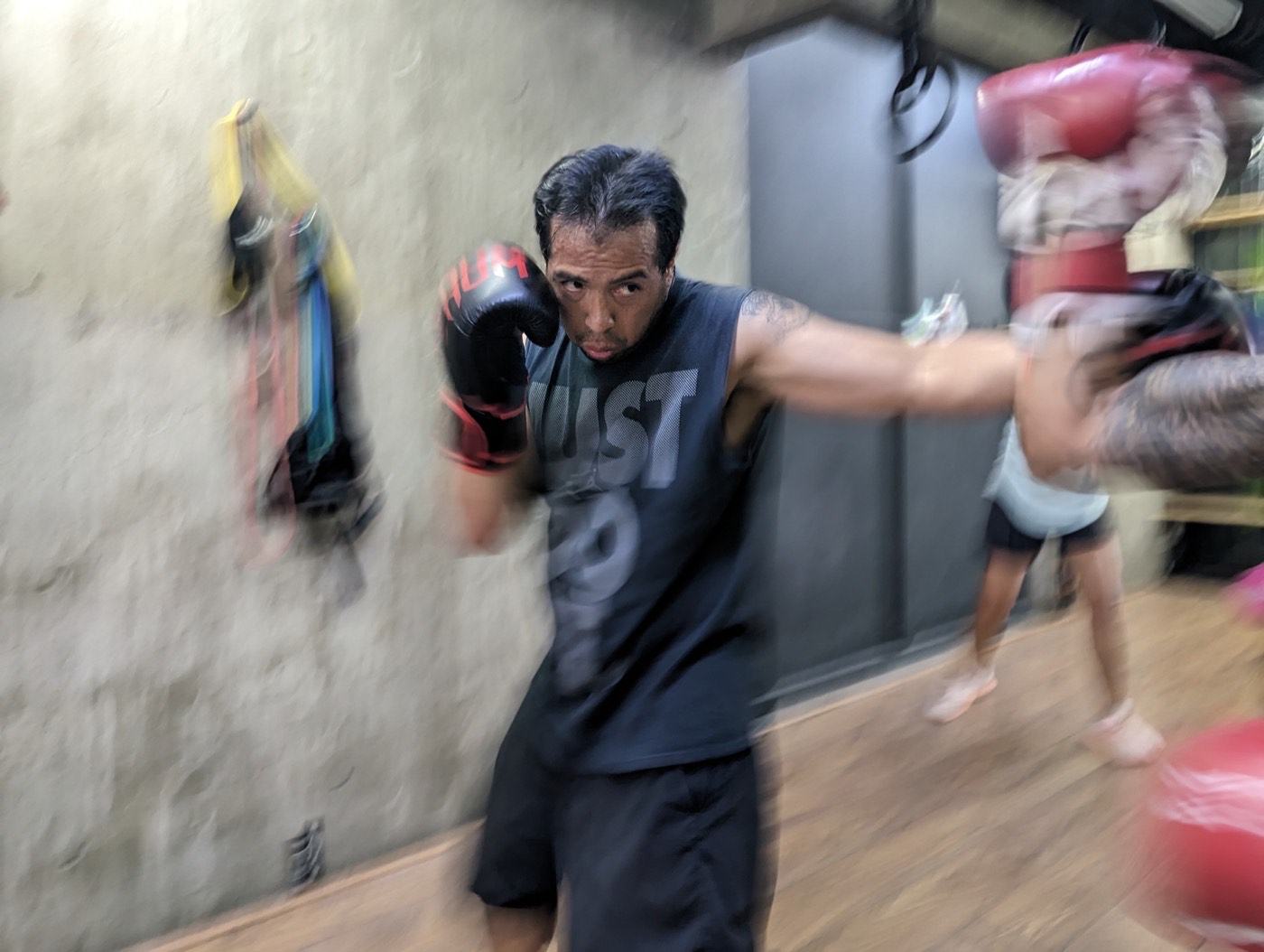 Shadow boxing