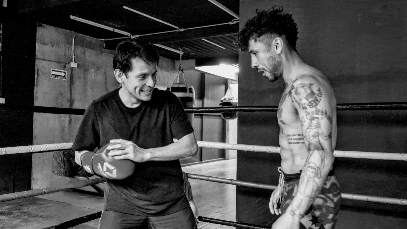 Entrenamiento de mitts